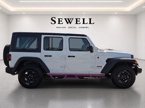 Bright White Clearcoat 2024 Jeep Wrangler Sport