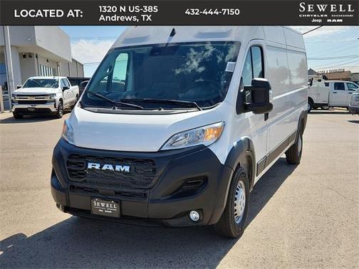 Bright White Clearcoat 2024 RAM ProMaster 3500 High Roof
