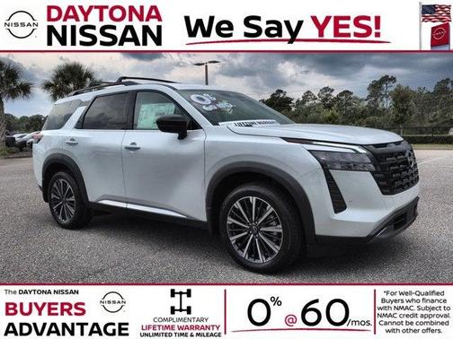Everest White P 2026 Nissan Pathfinder Platinum