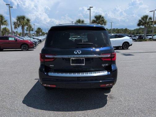 Hermosa Blue 2024 INFINITI QX80 SENSORY