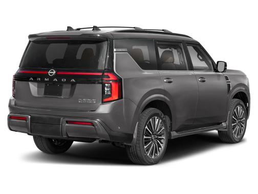 Gun Metallic 2026 Nissan Armada Platinum Reserve