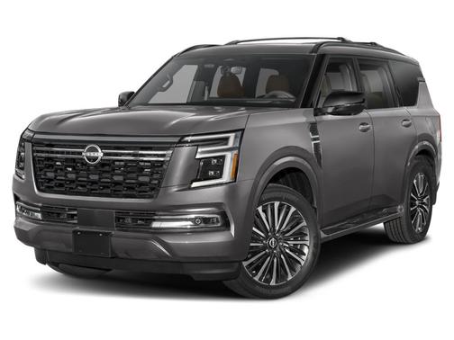 Gun Metallic 2026 Nissan Armada Platinum Reserve