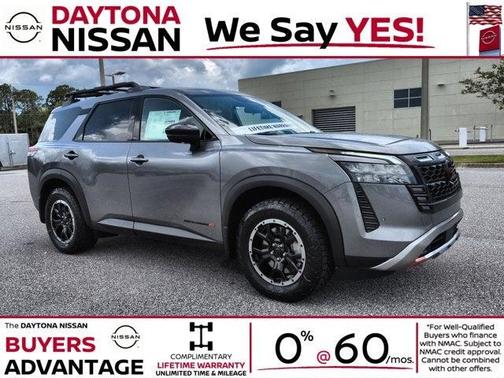 Gun Metallic 2026 Nissan Pathfinder Rock Creek