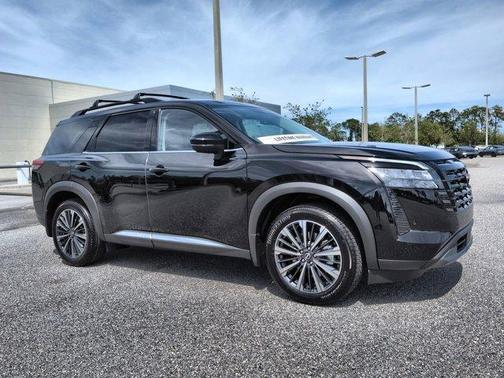 Black 2026 Nissan Pathfinder Platinum