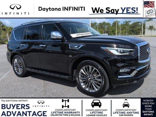 Mineral Black 2018 INFINITI QX80 Base