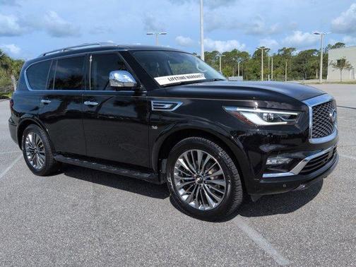 Mineral Black 2018 INFINITI QX80 Base