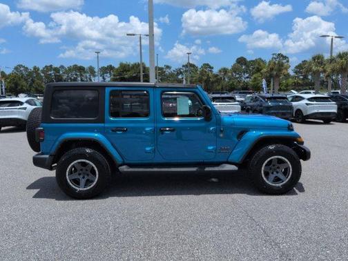 Blue Pearl 2021 Jeep Wrangler Unlimited Sport