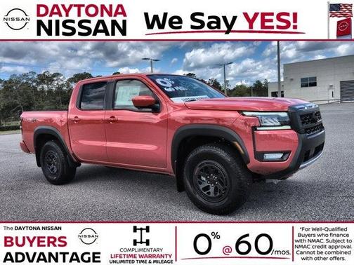 Orange 2026 Nissan Frontier PRO-4X
