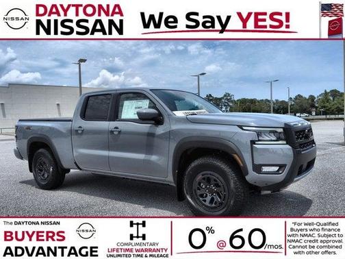 Boulder Gray Metallic 2026 Nissan Frontier PRO-4X
