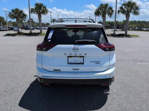 White Pearl 2026 Nissan Rogue Platinum