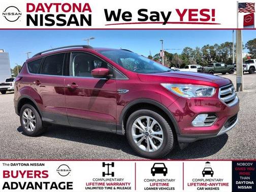 Ruby Red Metallic 2018 Ford Escape SE