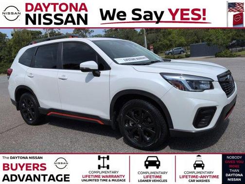 Crystal White Pearl 2021 Subaru Forester Sport