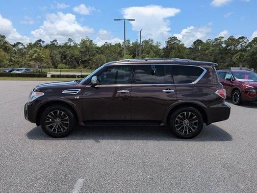 Mocha Almond Pearl 2019 Nissan Armada Platinum