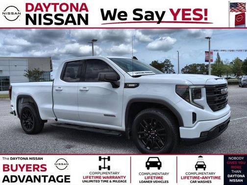 Summit White 2023 GMC Sierra 1500 Elevation