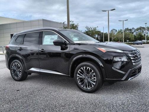 Black 2026 Nissan Rogue Platinum