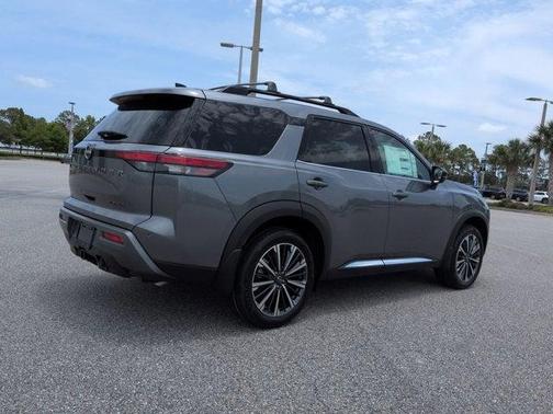 Gun Metallic 2026 Nissan Pathfinder Platinum