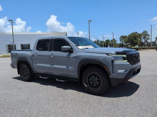 Boulder Gray Pearl 2023 Nissan Frontier PRO-X