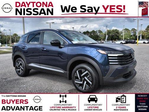 Blue 2026 Nissan Kicks SV