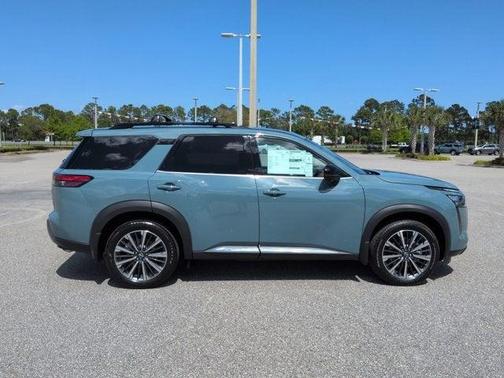 Baltic Teal 2026 Nissan Pathfinder Platinum