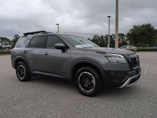 Gun Metallic 2023 Nissan Pathfinder Rock Creek