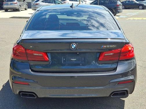 Black Sapphire Metallic 2018 BMW M550 i Xdrive