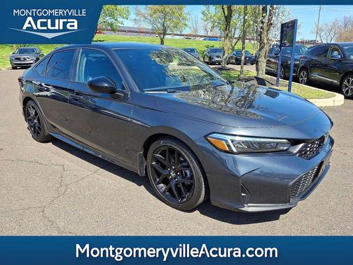 Meteorite Gray Metallic 2025 Honda Civic Sport