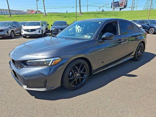 Meteorite Gray Metallic 2025 Honda Civic Sport