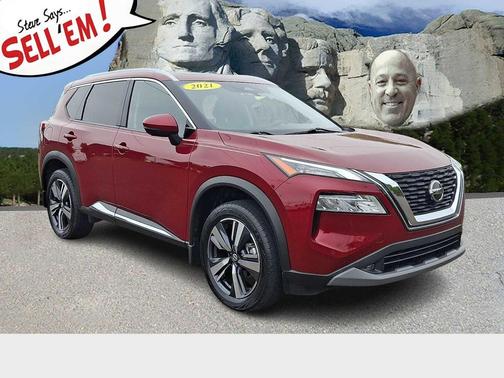 Scarlet Ember Tintcoat 2021 Nissan Rogue SL