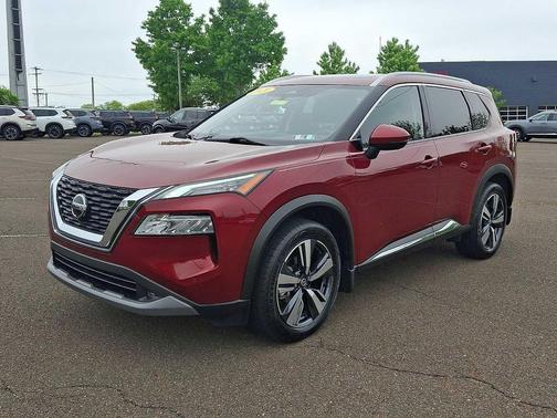 Scarlet Ember Tintcoat 2021 Nissan Rogue SL