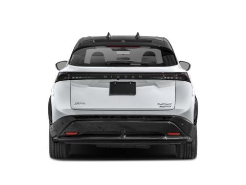 Everest White Pearl Tricoat/Black Diamond Pearl 2023 Nissan ARIYA PLATINUM+