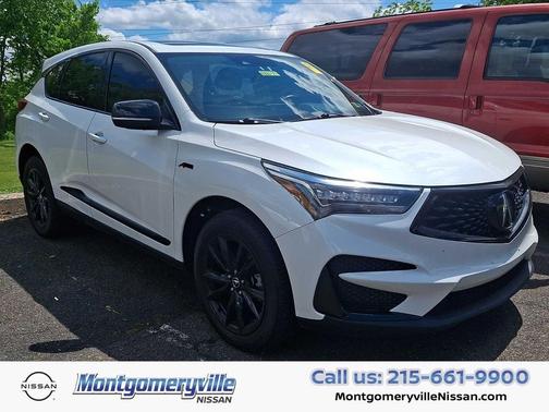 Platinum White Pearl 2021 Acura RDX Technology Package
