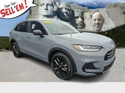 Urban Gray Pearl 2024 Honda HR-V AWD Sport