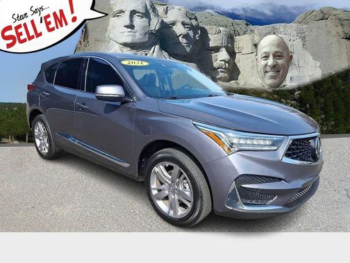 Modern Steel Metallic 2021 Acura RDX Advance Package