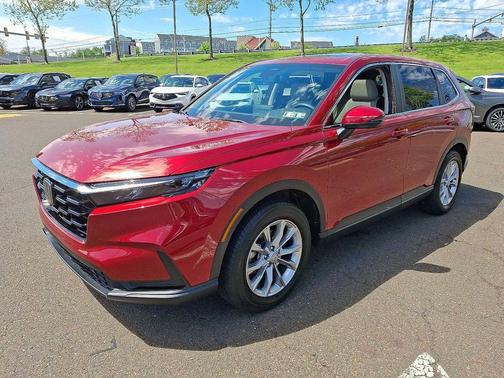 Radiant Red Metallic 2024 Honda CR-V EX AWD