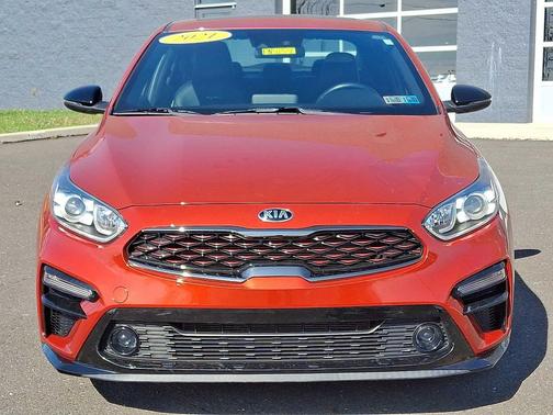 Fire Orange 2021 Kia Forte GT-Line