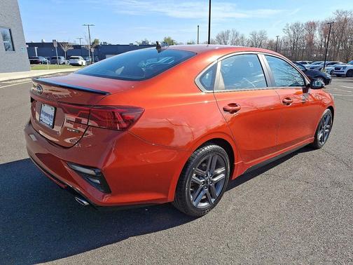 Fire Orange 2021 Kia Forte GT-Line
