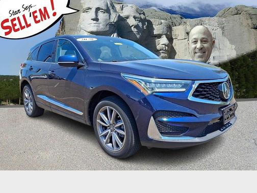 Fathom Blue Pearl 2020 Acura RDX Technology Package