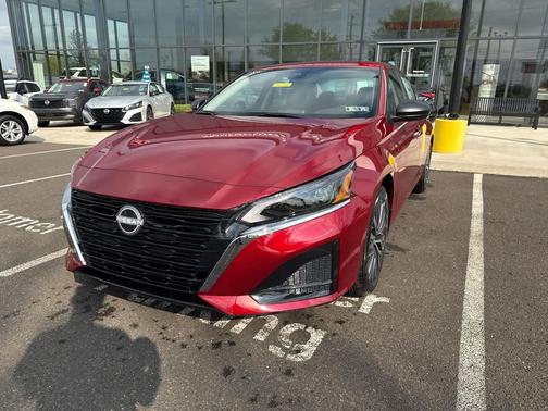 Scarlet Ember 2025 Nissan Altima SV FWD Sedan