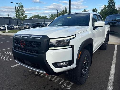 Glacier White 2026 Nissan Frontier PRO-4X