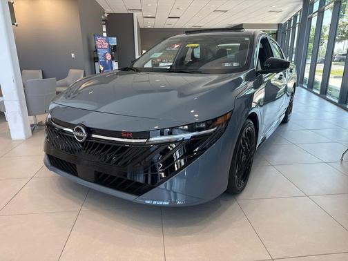 Atlantic Gray Metallic 2026 Nissan Sentra SR