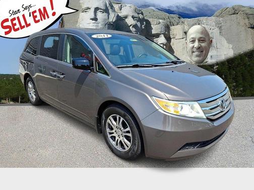 Polished Metal Metallic 2011 Honda Odyssey EX-L