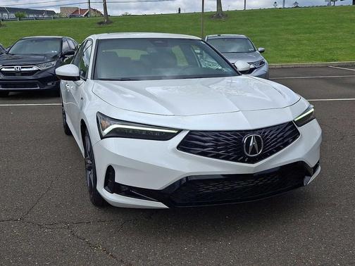 Platinum White Pearl 2024 Acura Integra A-SPEC