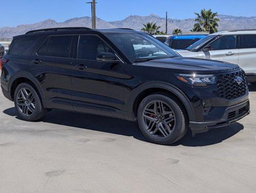 Agate Black Metallic 2026 Ford Explorer ST