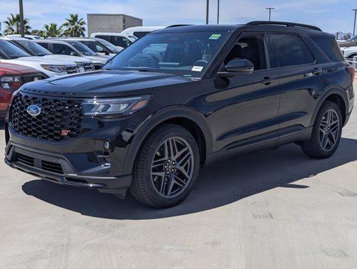 Agate Black Metallic 2026 Ford Explorer ST