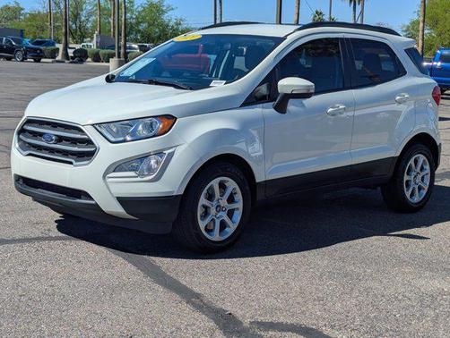 Diamond White 2021 Ford EcoSport SE