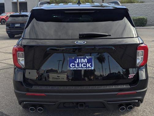 AGATE BLACK METALLIC 2023 Ford Explorer ST