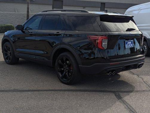 AGATE BLACK METALLIC 2023 Ford Explorer ST