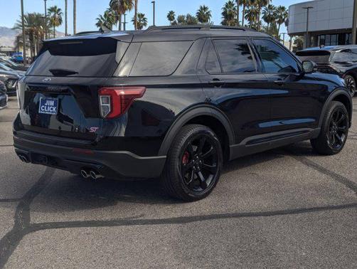 AGATE BLACK METALLIC 2023 Ford Explorer ST