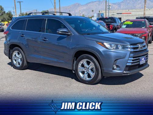 Shoreline Blue 2019 Toyota Highlander LIMITED