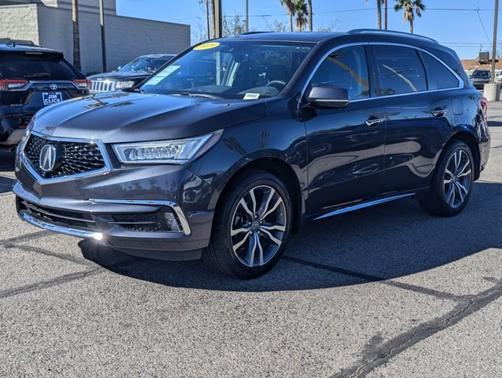 Light Windsor Gray Metallic 2019 Acura MDX 3.5 ADVANCE
